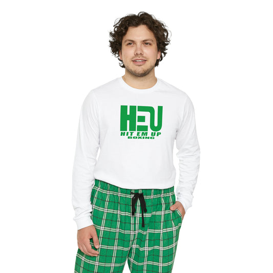 HEU Boxing Men's Long Sleeve Pajama Set