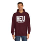 HEU Boxing Unisex Hoodie - White Logo