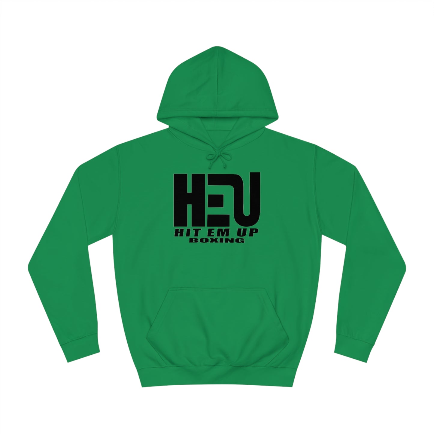 HEU Boxing Unisex Hoodie - Black Logo