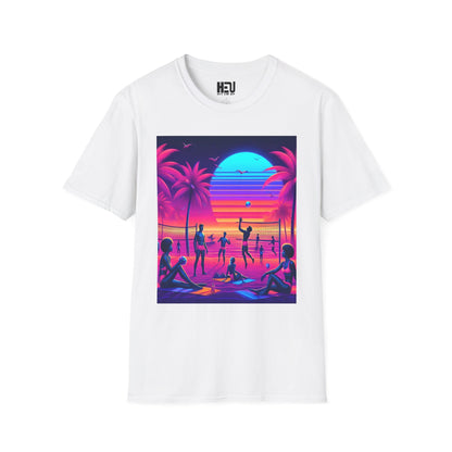 Beachin' Retrowave T-Shirt