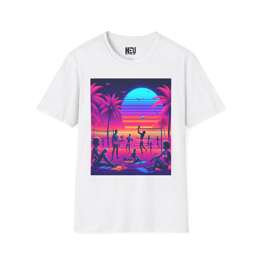 Beachin' Retrowave T-Shirt