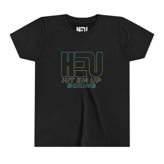 Hit Em Up Boxing Youth Short Sleeve Stylish Tee