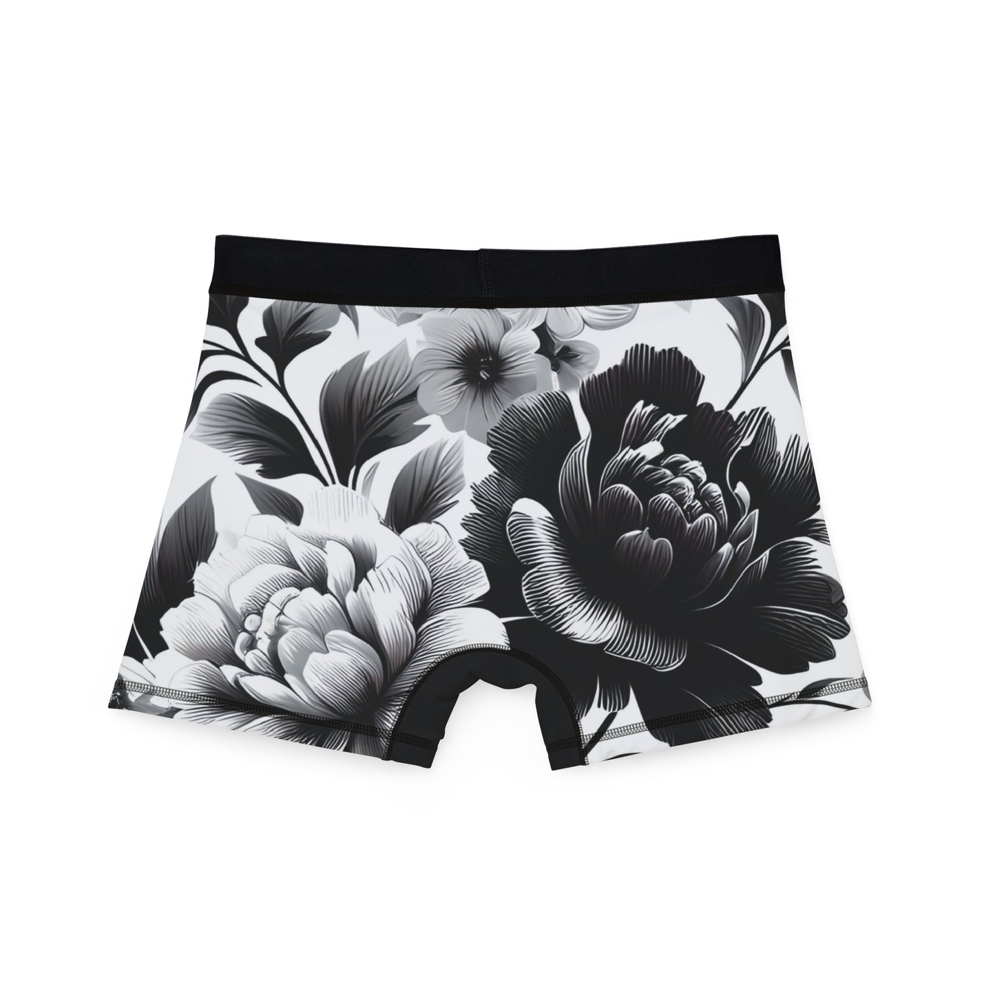 HEU White Floral Men's Boxers