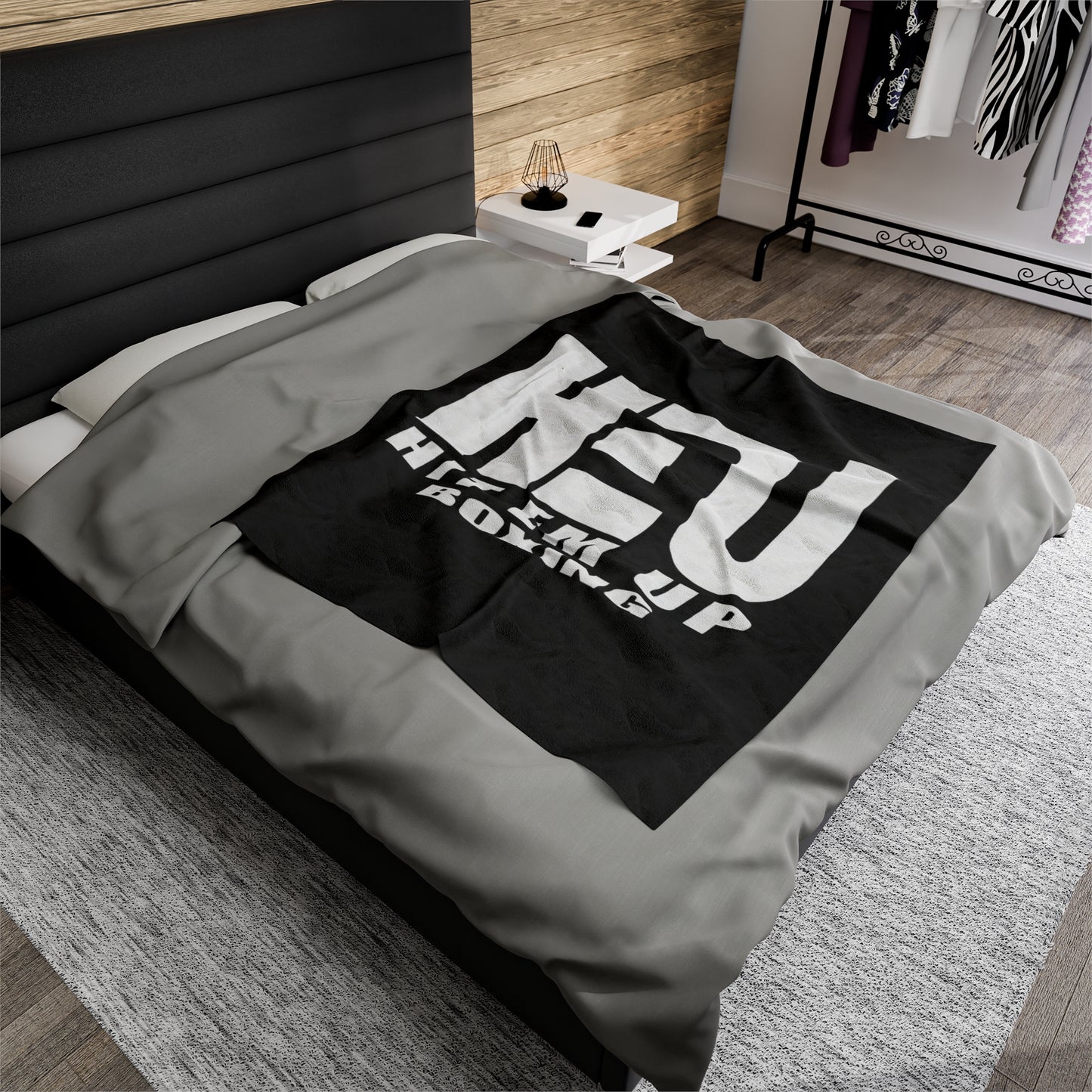 HEU Boxing Plush Blanket