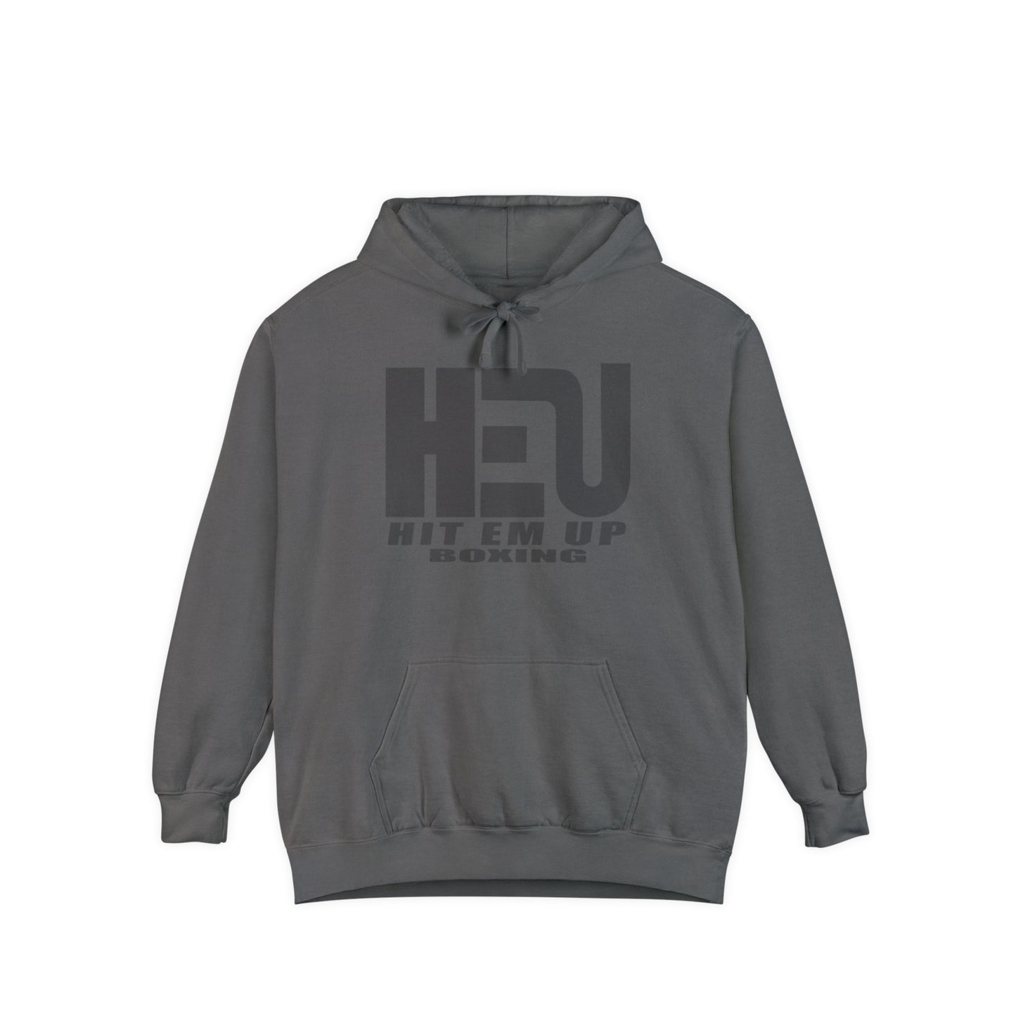 HEU Boxing Heavyweight Unisex Hoodie - Black Logo