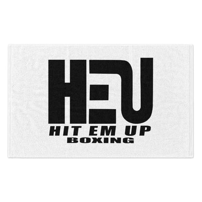 White HEU Boxing Sport Towel