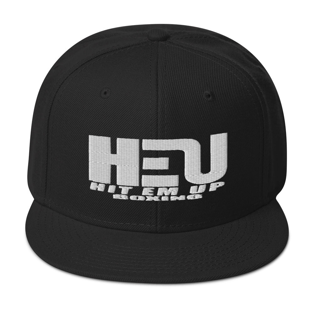 HEU Hit Em Up Boxing Snapback Hat