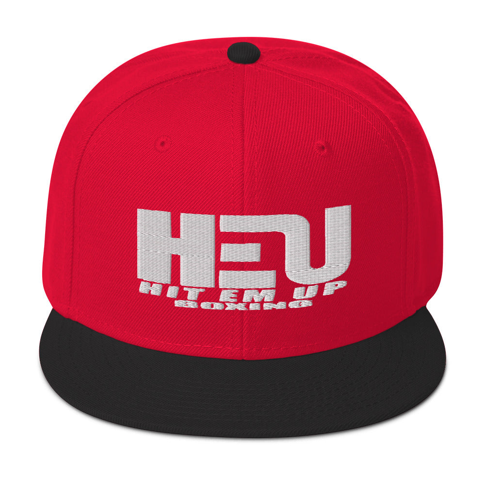 HEU Hit Em Up Boxing Snapback Hat