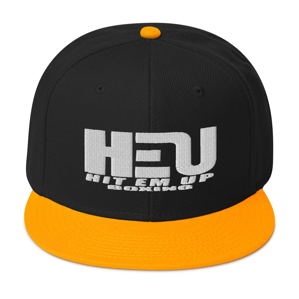 HEU Hit Em Up Boxing Snapback Hat