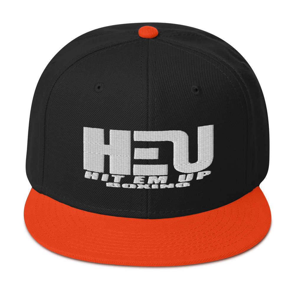 HEU Hit Em Up Boxing Snapback Hat