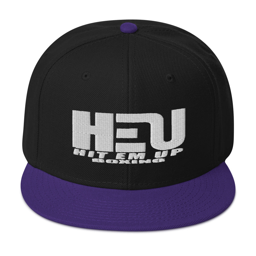 HEU Hit Em Up Boxing Snapback Hat