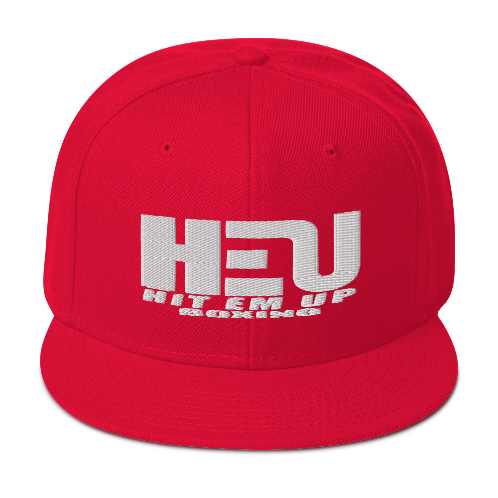 HEU Hit Em Up Boxing Snapback Hat