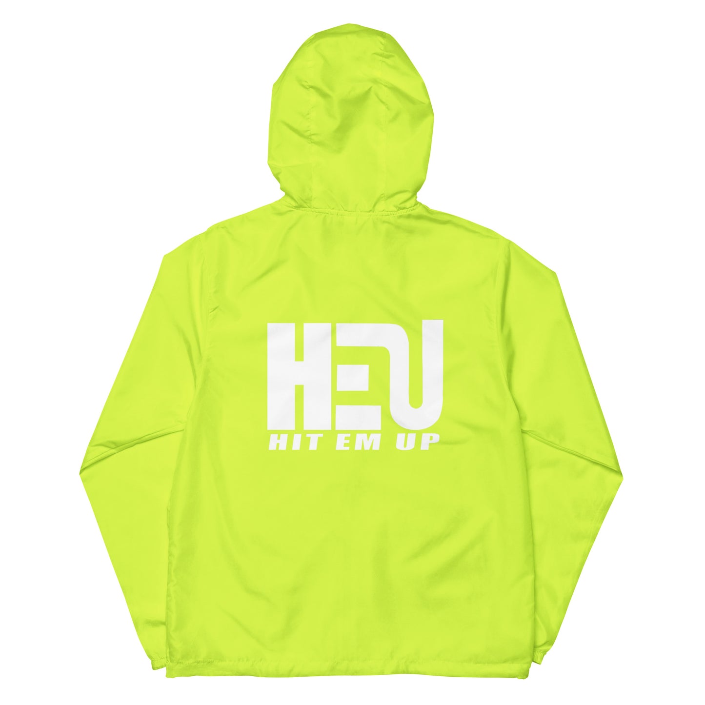 HEU Hit Em Up Lightweight Zip Up Windbreaker