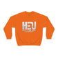 HEU Boxing Distressed Logo Unisex Heavy Blend Crewneck Sweatshirt