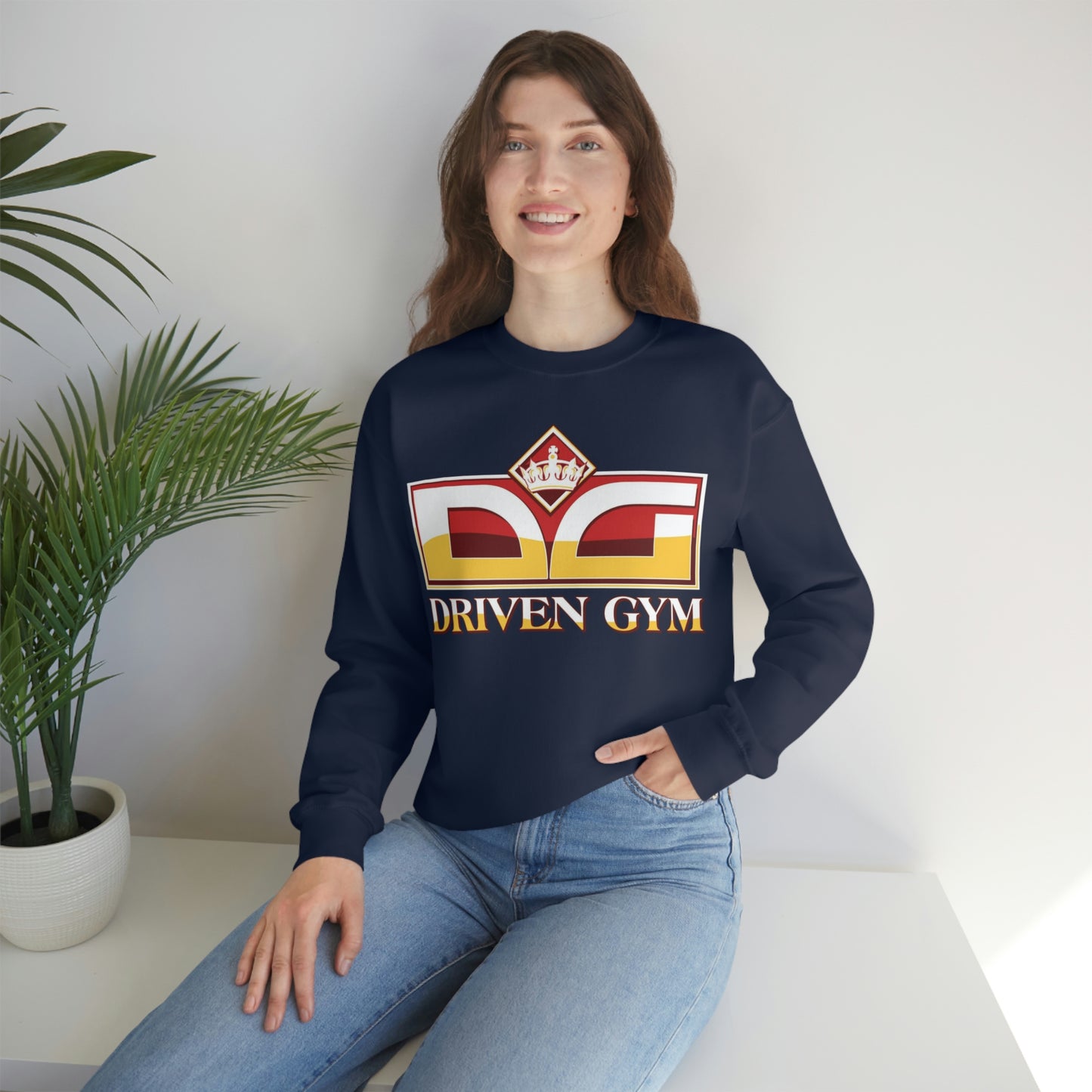 Driven Gym Heavy Blend Crewneck Sweatshirt