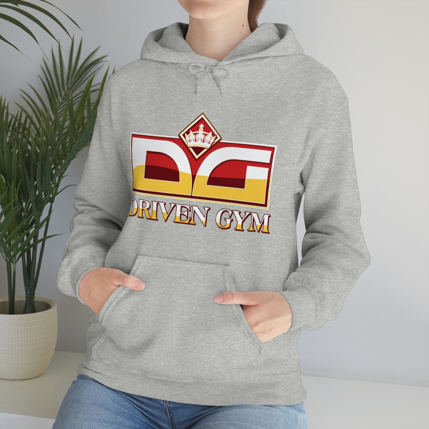 Driven Gym Unisex Heavy Blend Hooded Sweatshirt