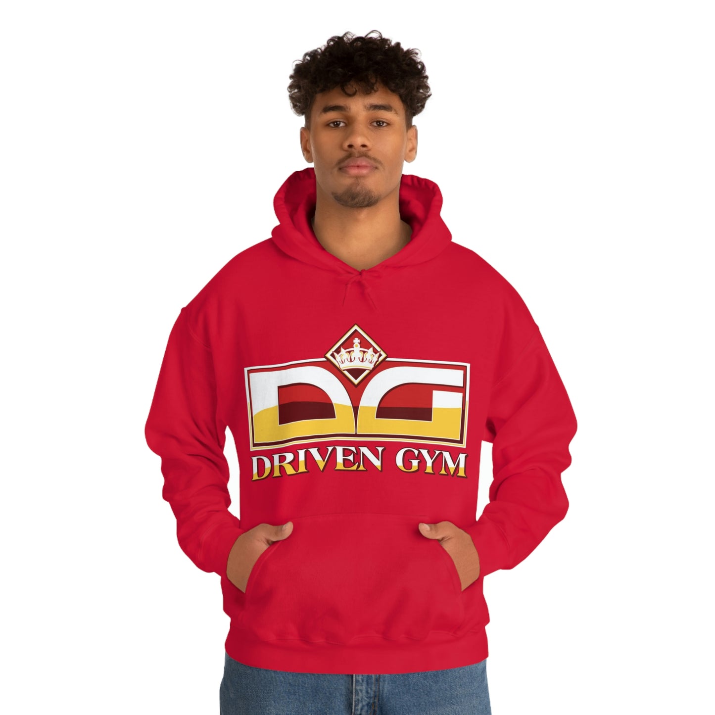 Driven Gym Unisex Heavy Blend Hooded Sweatshirt