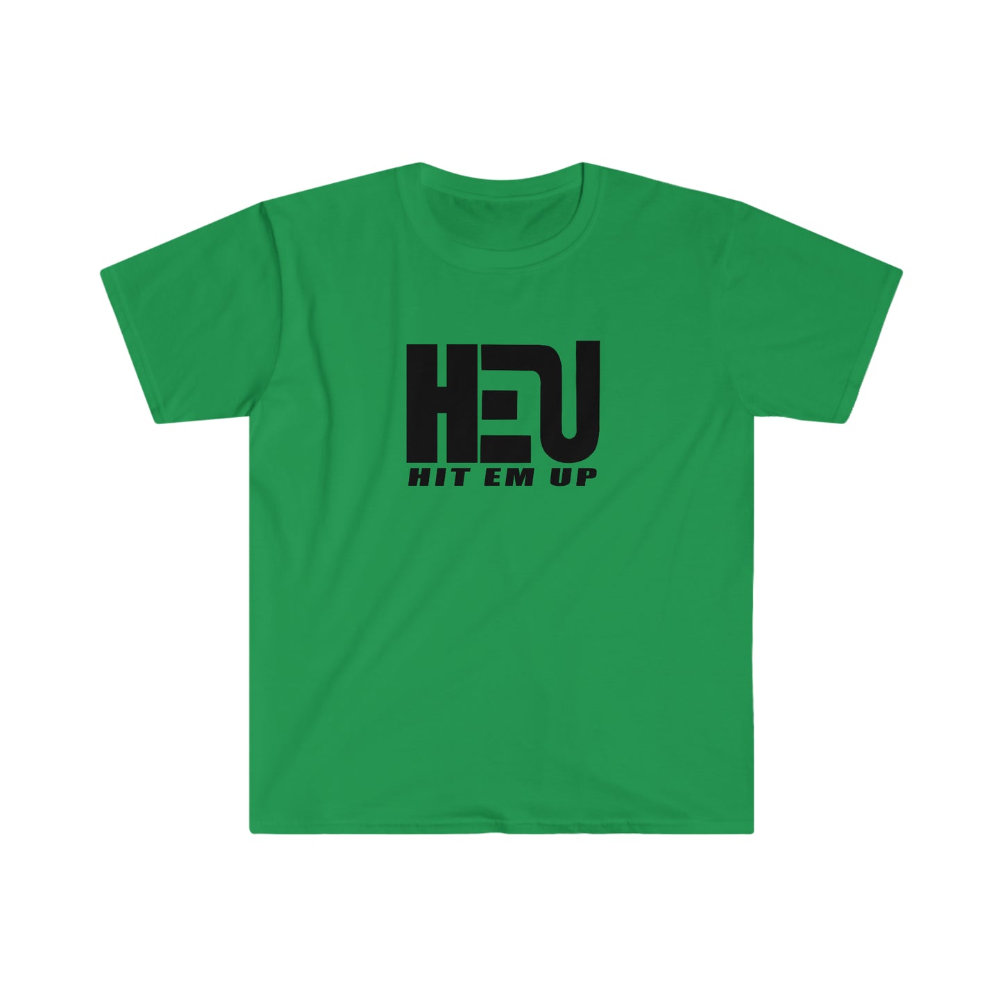 Black HEU HIT EM UP Logo T-Shirt