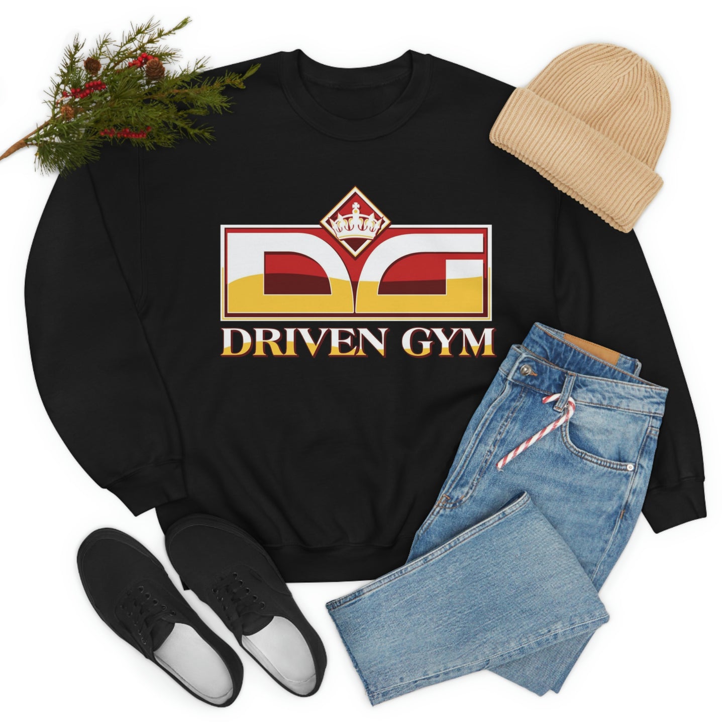 Driven Gym Heavy Blend Crewneck Sweatshirt