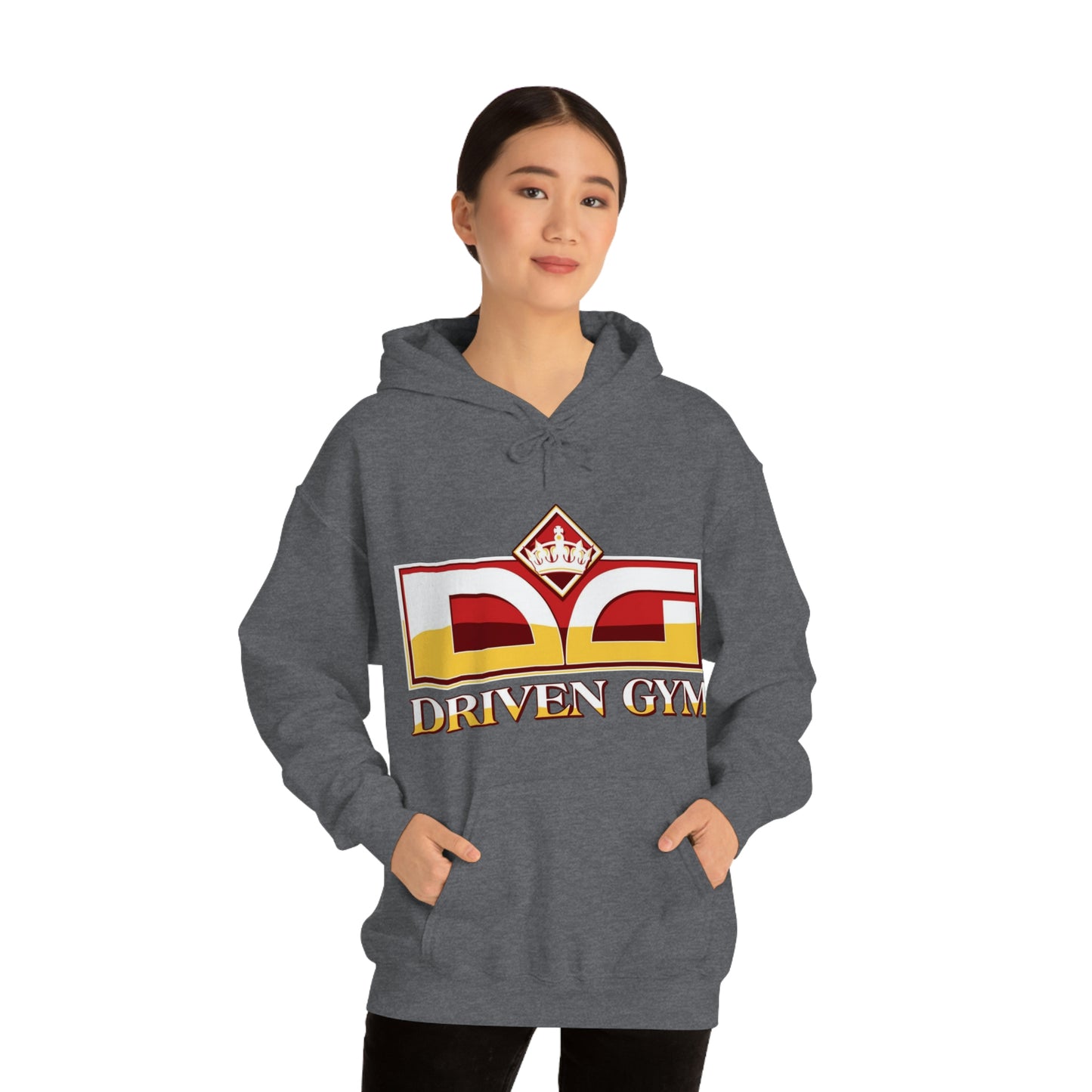 Driven Gym Unisex Heavy Blend Hooded Sweatshirt