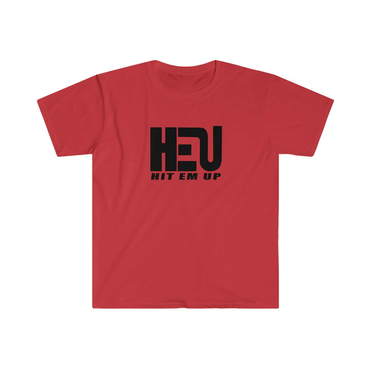 Black HEU HIT EM UP Logo T-Shirt