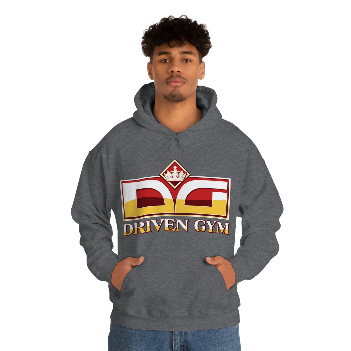 Driven Gym Unisex Heavy Blend Hooded Sweatshirt