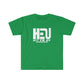 White HEU HIT EM UP Boxing Logo T-Shirt