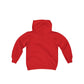 Black HEU HIT EM UP Logo Youth Heavy Blend Hooded Sweatshirt
