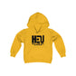 HEU HIT EM UP BOXING Black Youth Heavy Blend Hooded Sweatshirt