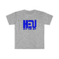Blue HEU HIT EM UP Logo T-Shirt