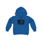 HEU HIT EM UP BOXING Black Youth Heavy Blend Hooded Sweatshirt