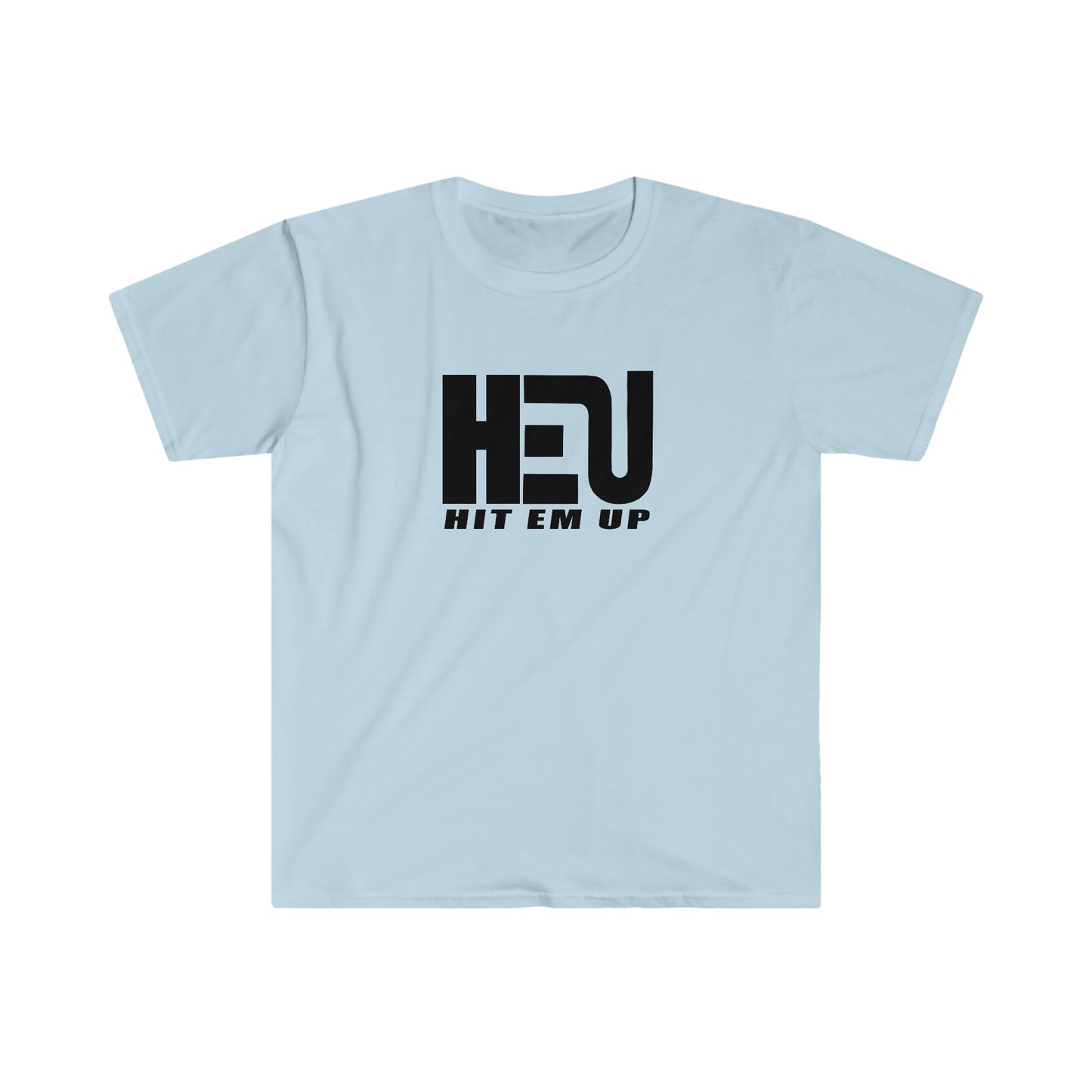 Black HEU HIT EM UP Logo T-Shirt