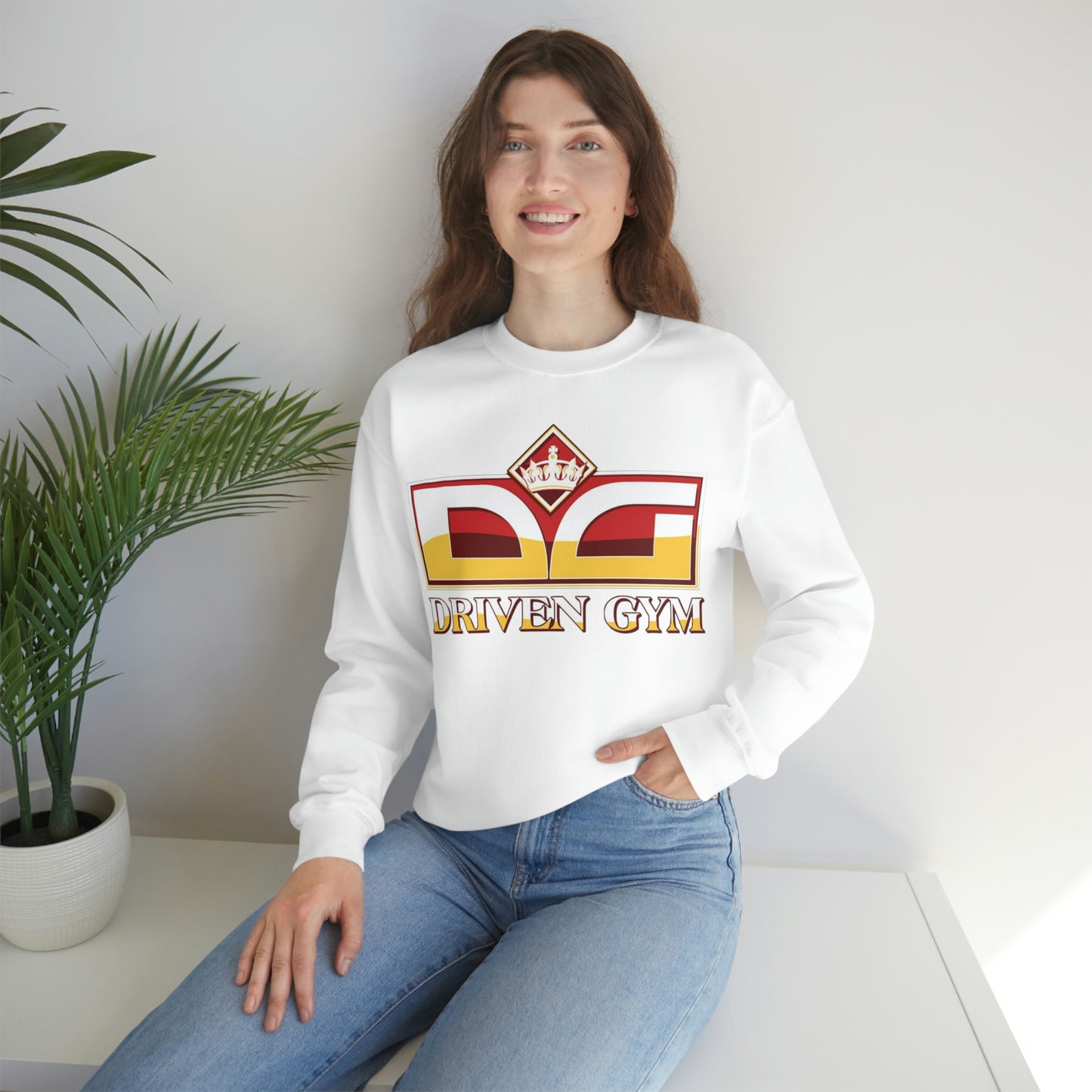 Driven Gym Heavy Blend Crewneck Sweatshirt