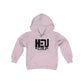 HEU HIT EM UP BOXING Black Youth Heavy Blend Hooded Sweatshirt