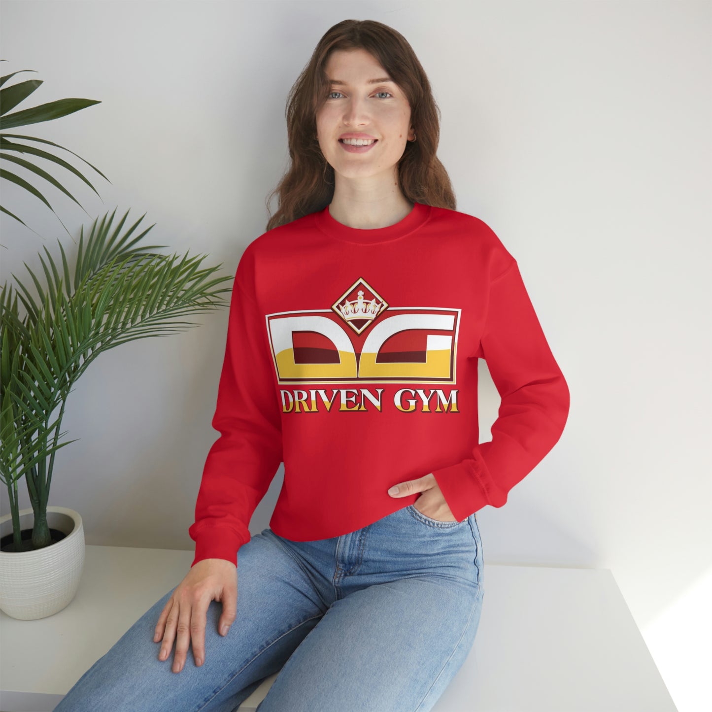 Driven Gym Heavy Blend Crewneck Sweatshirt