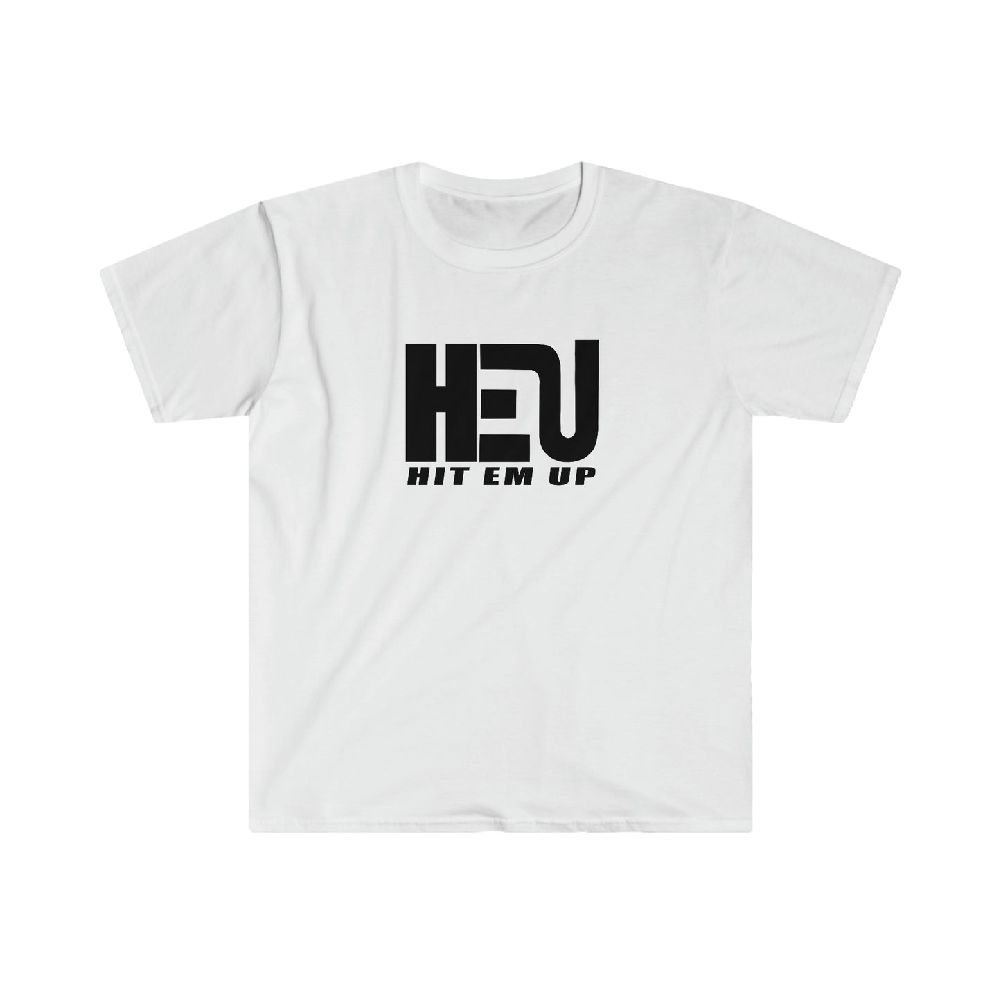 Black HEU HIT EM UP Logo T-Shirt