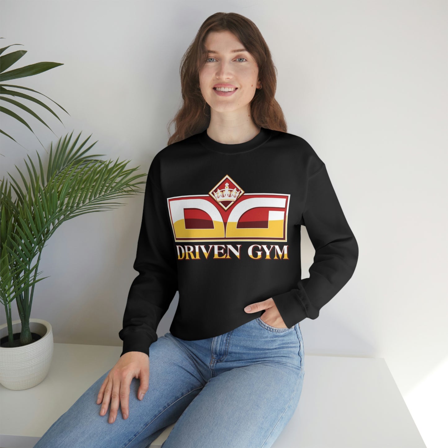 Driven Gym Heavy Blend Crewneck Sweatshirt