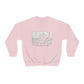 HEU Boxing Distressed Logo Unisex Heavy Blend Crewneck Sweatshirt