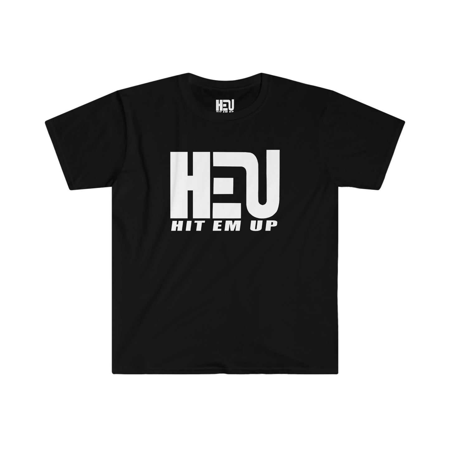 White HEU HIT EM UP Logo Shirt