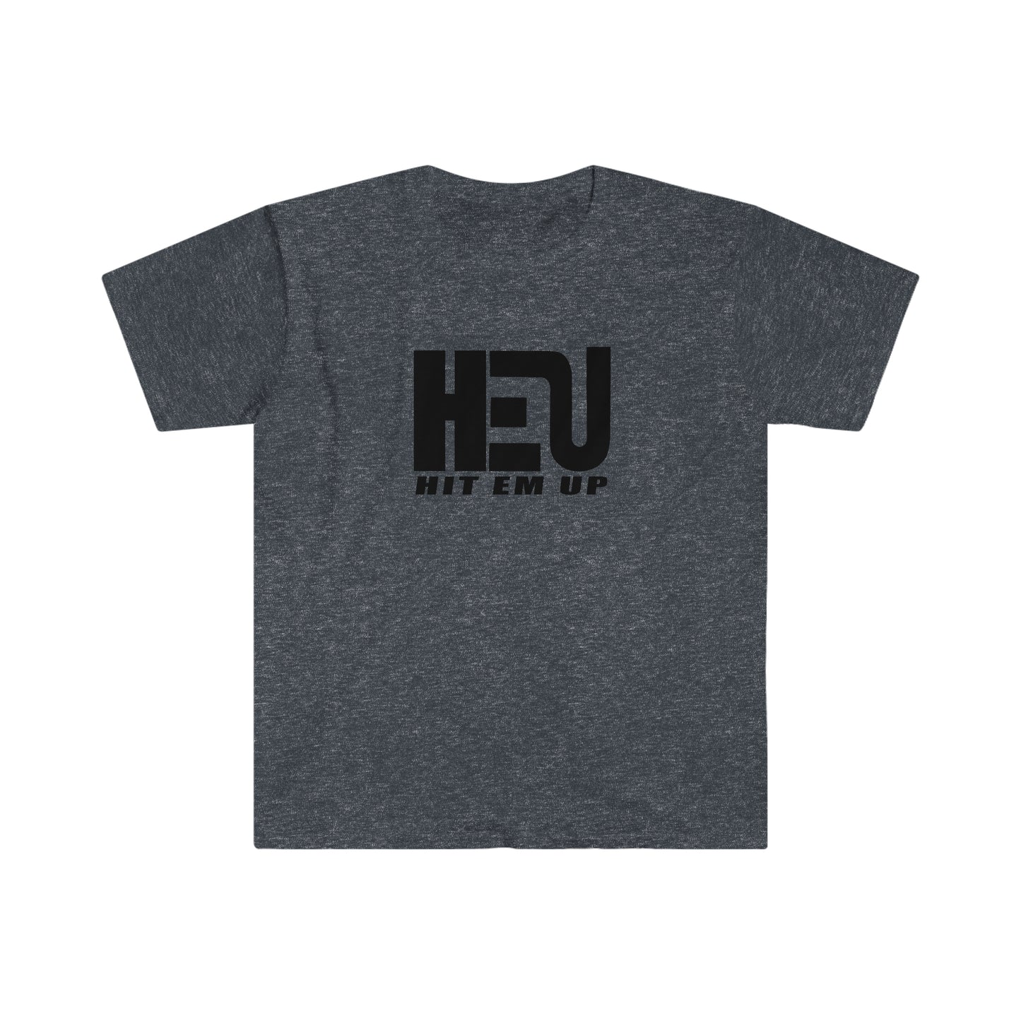 Black HEU HIT EM UP Logo T-Shirt