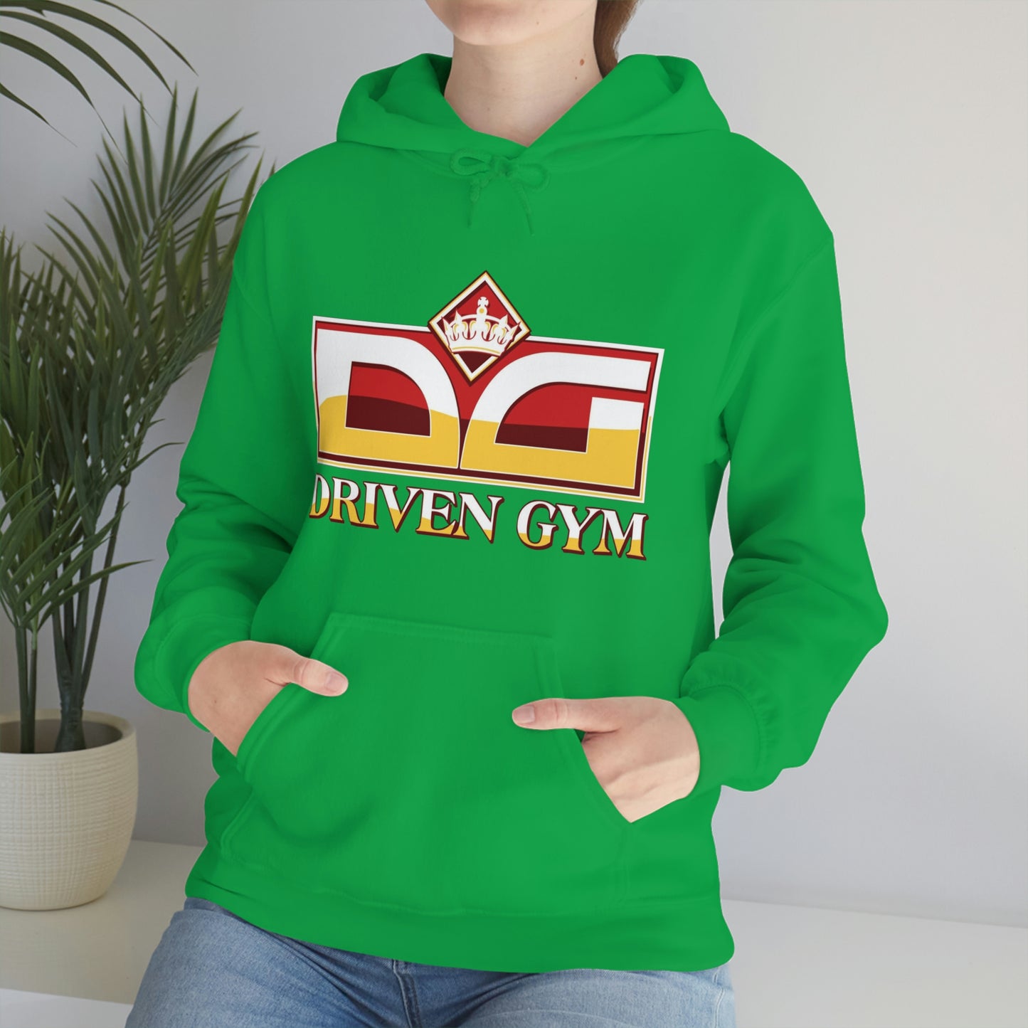 Driven Gym Unisex Heavy Blend Hooded Sweatshirt