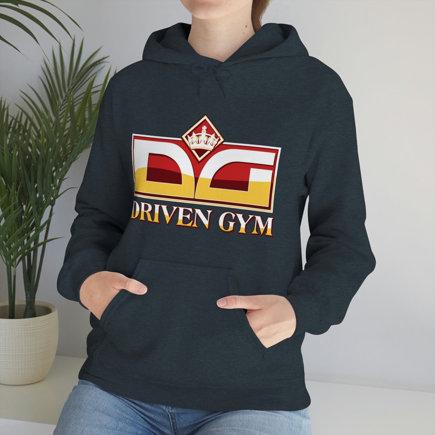 Driven Gym Unisex Heavy Blend Hooded Sweatshirt