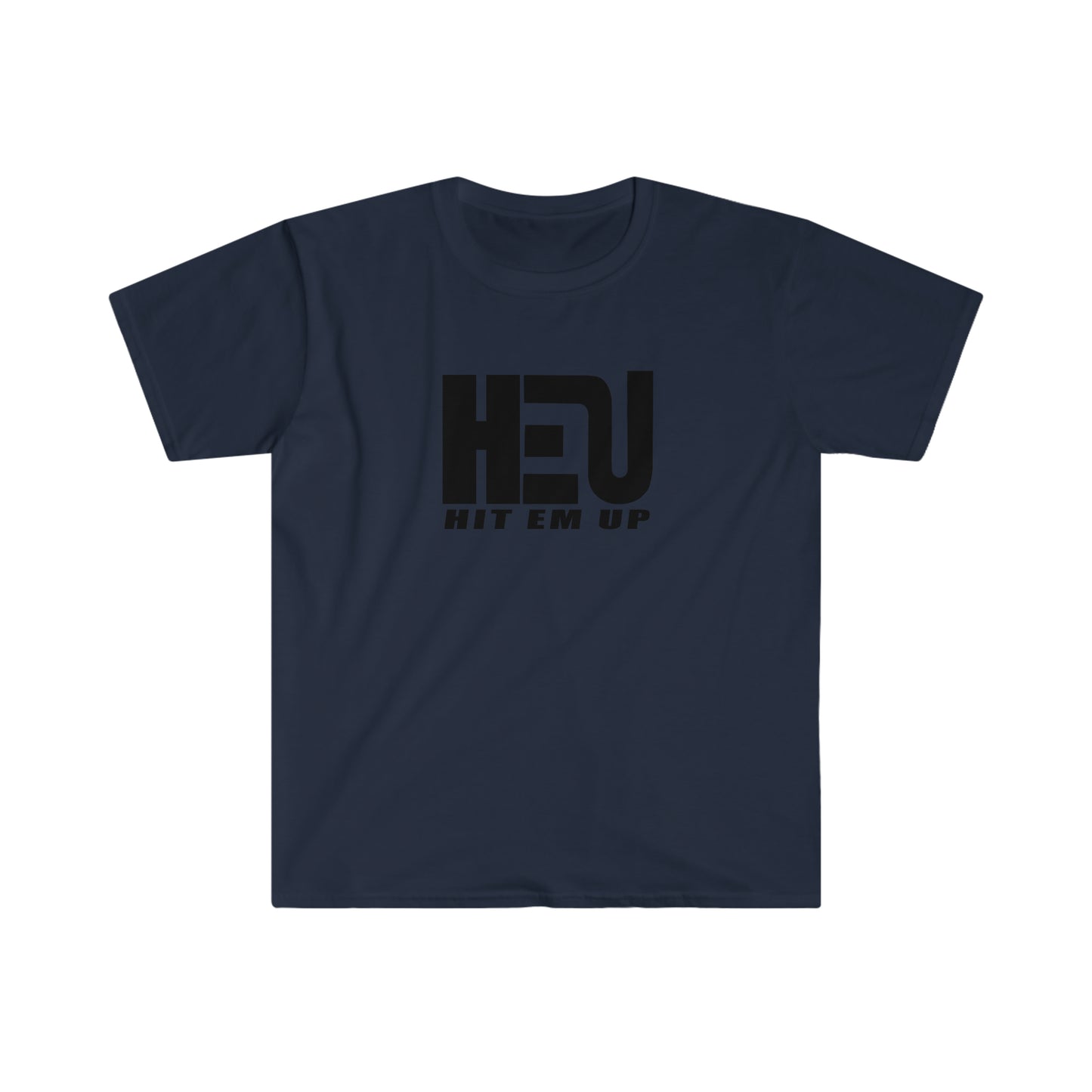 Black HEU HIT EM UP Logo T-Shirt