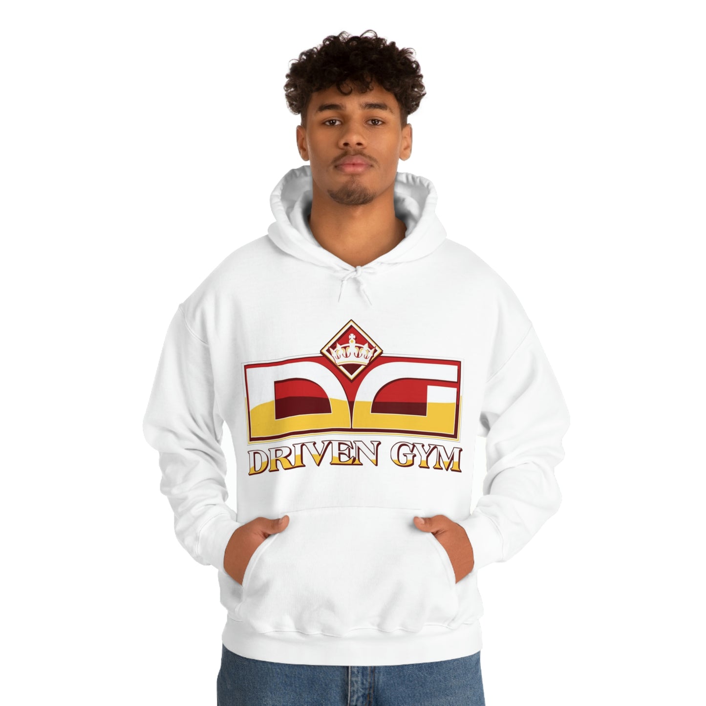 Driven Gym Unisex Heavy Blend Hooded Sweatshirt