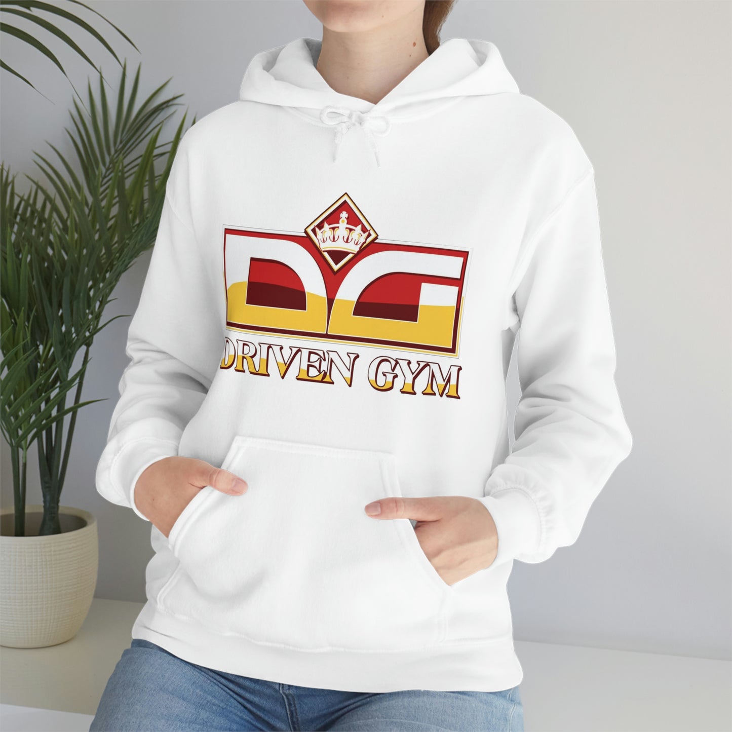 Driven Gym Unisex Heavy Blend Hooded Sweatshirt