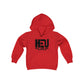 HEU HIT EM UP BOXING Black Youth Heavy Blend Hooded Sweatshirt