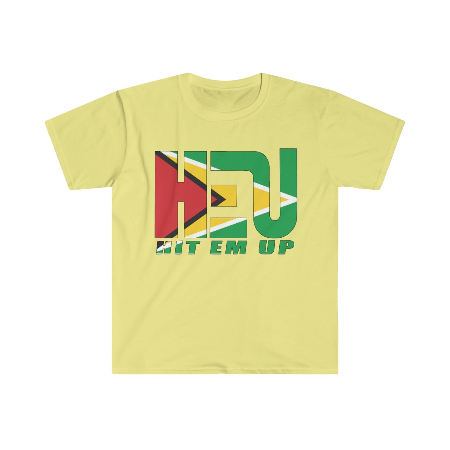 Guyana HEU Flag Softstyle T-Shirt