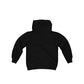 HEU HIT EM UP White Logo Youth Heavy Blend Hooded Sweatshirt