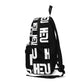 HEU White Logo Unisex Classic Backpack