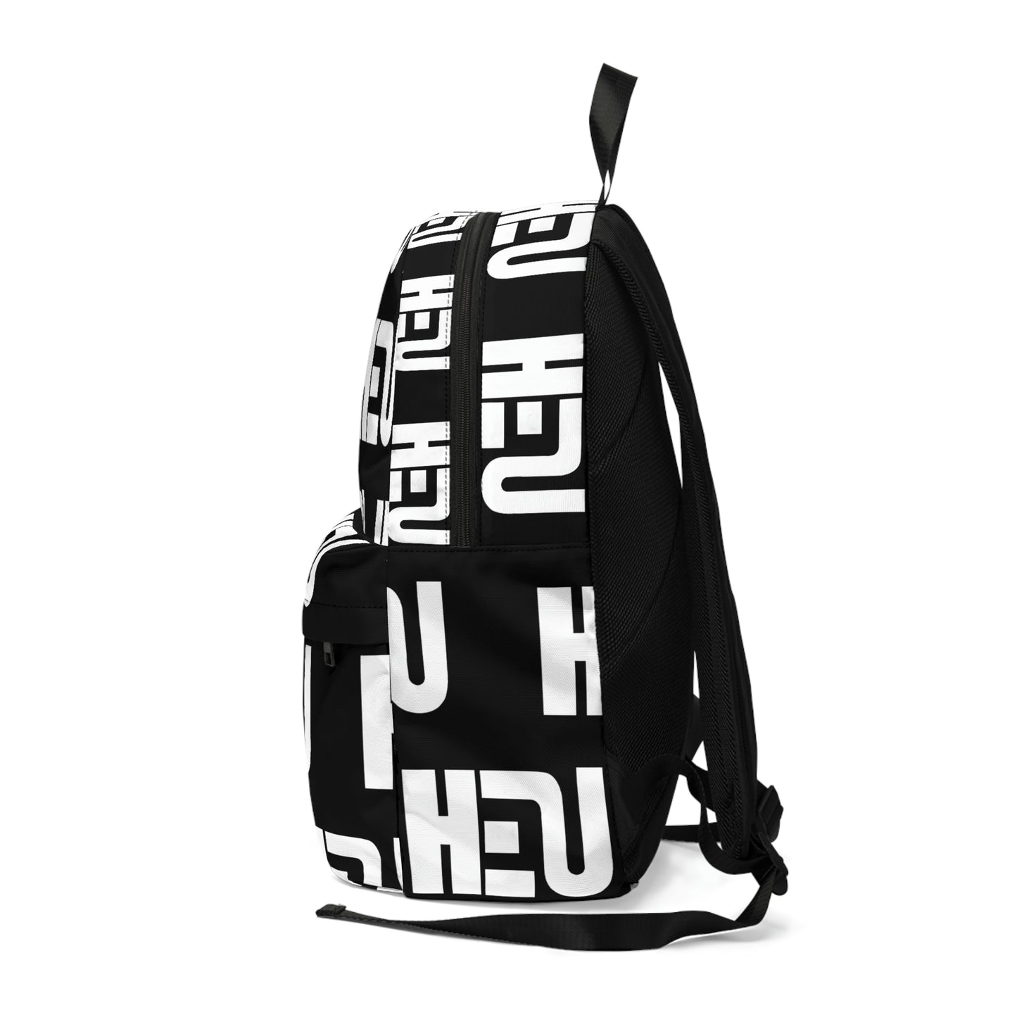 HEU White Logo Unisex Classic Backpack